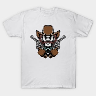 Cowboy and guns T-Shirt